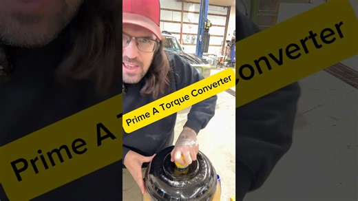 Can you prime a torque converter?