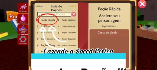 Fazendo a Poção Speed #1 no Wacky Wizard Potions
