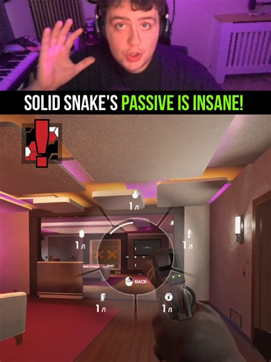 Solid Snake has an INSANE passive ability in Y11S1 of Rainbow Six Siege! R6 tips and tricks - #RainbowSixSiege #Rainbow6 #Siege #R6News #R6