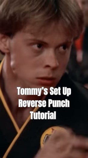 Benjamin | Karate Athlete & Coach on Instagram: "Merry Christmas everyone! Here, we got Tommy’s setup for the reverse punch on Daniel LaRusso 👊🔥 1️⃣ Shift in → roundhouse kick 2️⃣ Shift back → pull LaRusso in 3️⃣ Rising block → reverse punch to the body 4️⃣ Now put it all together… fast, sharp, no hesitation This is timing, control, and pressure—not just power. Watch how the setup makes the punch inevitable. 👉 Follow for more Karate Kid breakdowns ⭐ Save this to your favorites so you can dril