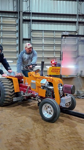 Old School Mini-Mo!! #gardentractor #tractorpulling #fblifestyle | Pulling with Garden Tractors