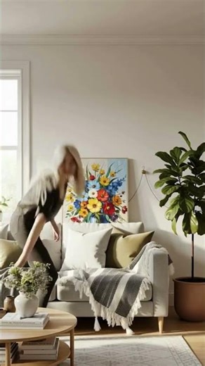 Your living room needs art
