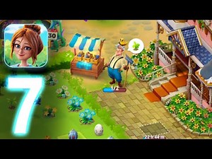 Merge Gardens - ‏‏Gameplay walkthrough Part 7 (iOS, Android)