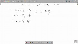 In a resonance column first and second resonance are obtained at depths 22.7  cm and 70.2  cm. The third resonance will be obtained at a depth of (a) 117.7  cm (b) 92.9  cm (c) 115.5  cm (d) 113.5  cm | Numerade