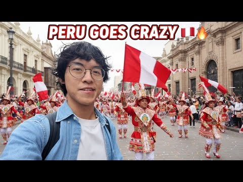 Peru’s Traditional Dances BLEW MY MIND 🇵🇪🔥 (Fiestas Patrias Parade)