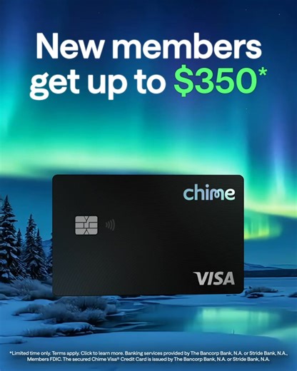 Get started today. | Chime