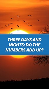 3.6K views · 149 reactions | Jesus said He’d be in the grave three days and three nights. But from Friday to Sunday… the numbers don't add up. So what’s the truth? The Bible gives a clear answer! Clip from A Biblical Worldview, “Christ Was Not Crucified on a Friday.” Watch the full episode of A Biblical Worldview on UCG.org. | Beyond Today | Facebook