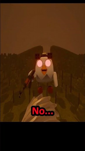 Chicken Gun 666 Rudy Sighting! #shorts #chickengun #meme #animation