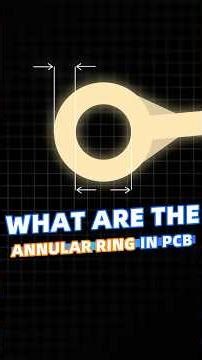What is an annular ring in PCB?