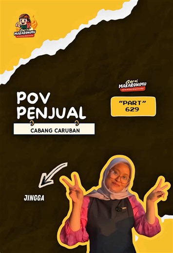 POV Jualan Makaronimu Nganjuk: Customer Beli Sebring Rasa Balado