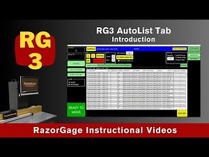 How to use AutoList to Optimize – RazorGage RG3 Optimizing Saw Software