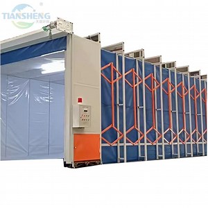 [Hot Item] Portable Paint Booth /Mobile Spray Paint Booth Retractable Paint Spray Booth