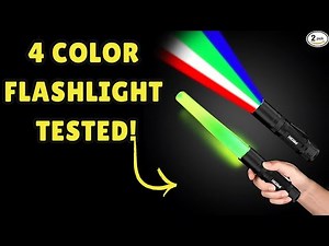 Must-Have Flashlight for Safety & Travel! HiGiant 12-Inch Traffic Wand Unboxing & Test