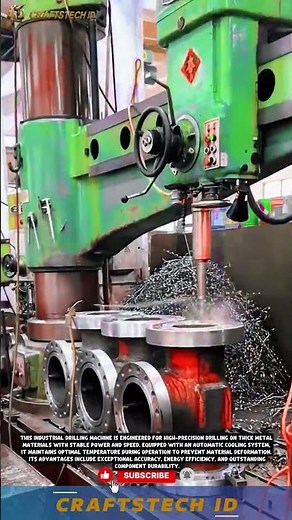 *High Precision Industrial Drilling Machine Innovation* #tech #innovation #machine #automaticmachine