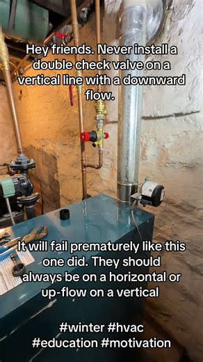 Common Plumbing Mistake with Double Check Valves