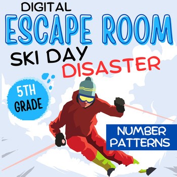 Winter Pattern Rules 5th Grade Number Patterns Games January Themed Escape Room