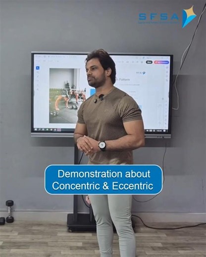 Concentric vs Eccentric Contraction Explained | Exercise Science | SFSA CPT