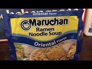 Maruchan Instant Ramen Noodles Oriental Flavor Review