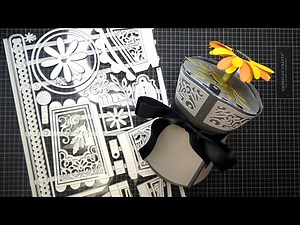 Tonic Studios Showcase: "Joyful Jug" Gift Box Review & Step-by-Step Tutorial! Cute & Sizable Project