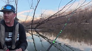What river kayak catfishing feels like