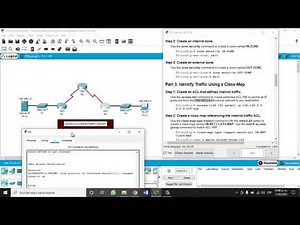 Configuración de un firewall de políticas basado en zonas (ZPF) en Packet Tracer