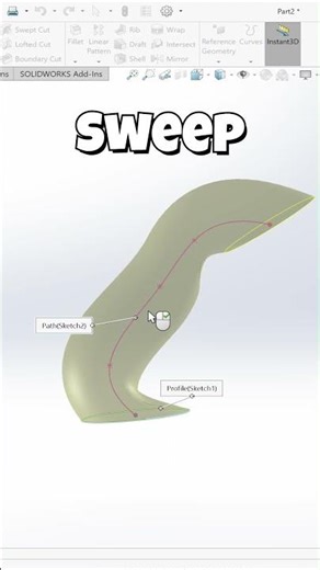 Sweep ❌ Loft ✅ | SolidWorks Beginner Mistake