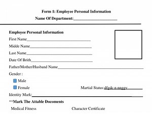 Designing a Form to Fill Out Using Microsoft Word