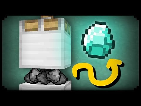 ✔ Minecraft: How to make a Diamond Press