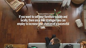 How To Sell Furniture Fast Locally