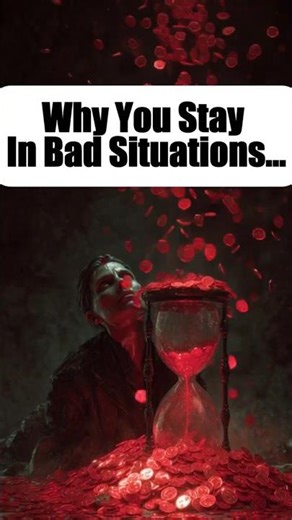 Why You Stay in Bad Situations Too Long… It’s the Sunk Cost Fallacy #psychologyfacts