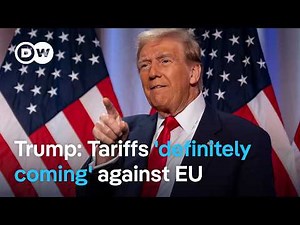 How Europe is reacting to Trump's tariff announcement | DW News
