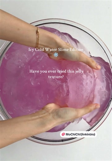 Icy Cold Water Slime Edition: Jelly Texture Experience