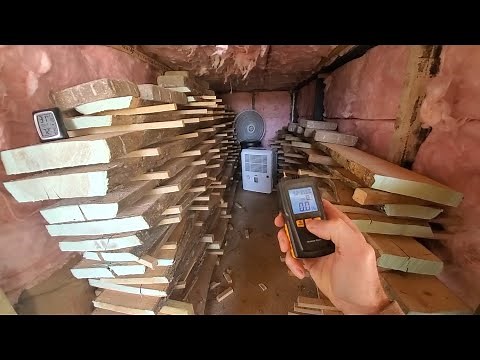 How to Build a Dehumidifier Wood Kiln - Complete Process