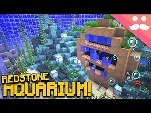 Making the BEST REDSTONE AQUARIUM in Minecraft! [SNAPSHOT!]
