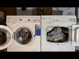 Bauknecht WA8789 Waschmaschine + Bauknecht TRK5979 Trockner