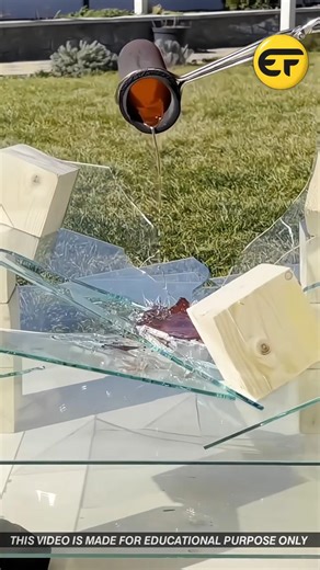 Lava vs Bulletproof Glass 😱🔥