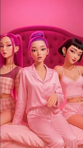 Their Secret Slumber Party at the Dorm #kpop #demonslayer #rumi #ai #slumberparty