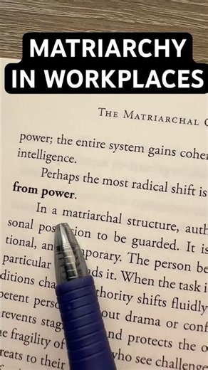 What matriarchy looks like in workplaces