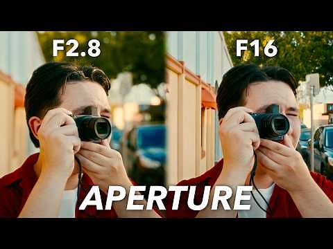 Learn Aperture in 2 Minutes | Basic Camera Settings Tutorial