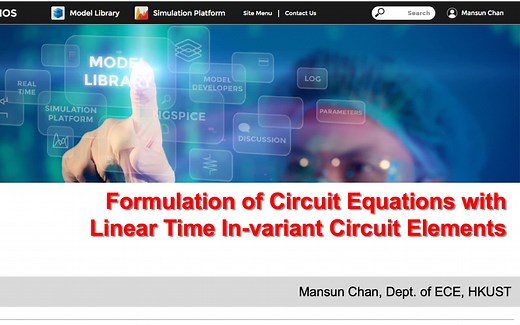 Circuit Simulation and Device Modeling