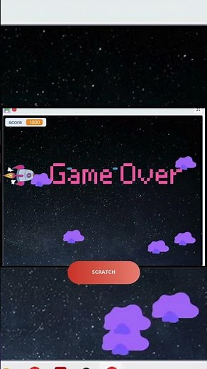 Scratch Game tutorial | Scratchjr tutorial animation | #scratch #gamemaker #griffpatch #scratch