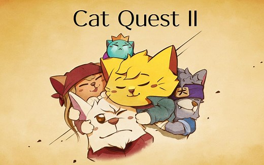 【剧情流畅版】Cat Quest II （喵咪斗恶龙2）主线全流程_哔哩哔哩_bilibili