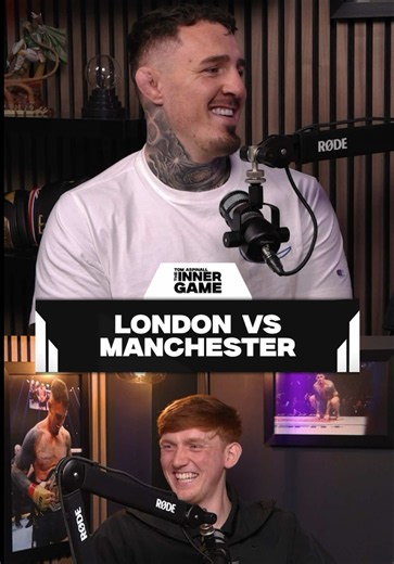 Angry Ginge and Tom Aspinall settle the debate, and neither of them are holding back🤣🎙️ Let us know your thoughts👇 #fyp #angryginge #tomaspinall #manchester #london