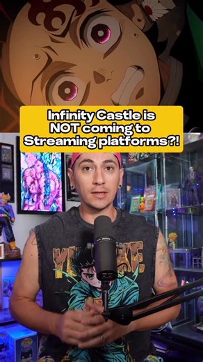 Dr. Applesauce on Instagram: "Demon Slayer Infinity Castle is NOT coming to at home streaming platforms?! #anime"