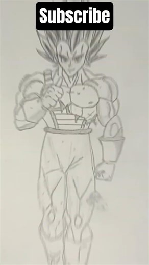 Ultra EGO Vegeta drawing | @quartz_sketch02