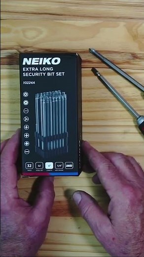 Nikko Extra Long Security Bit Set: My Go-To Choice! #shorts