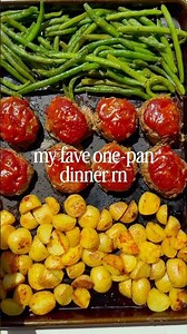 Sheet Pan Mini Meatloaves