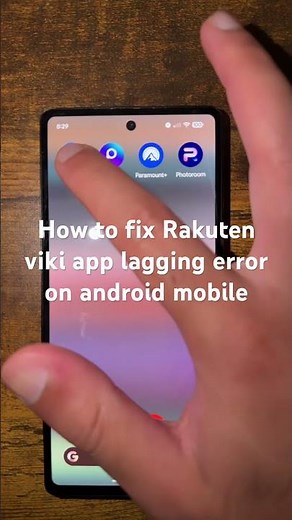 How to fix Rakuten viki app lagging error on android mobile