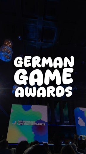We attended Germany's biggest Game Awards 🎮