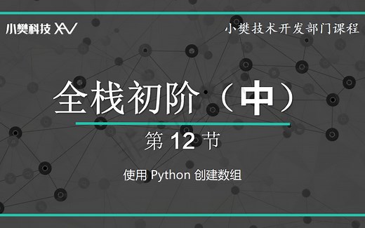 使用 Python 创建数组